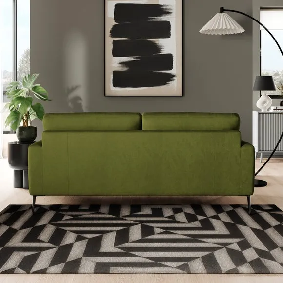Lawson Matte Plush Velvet 3 Seater Sofa 3