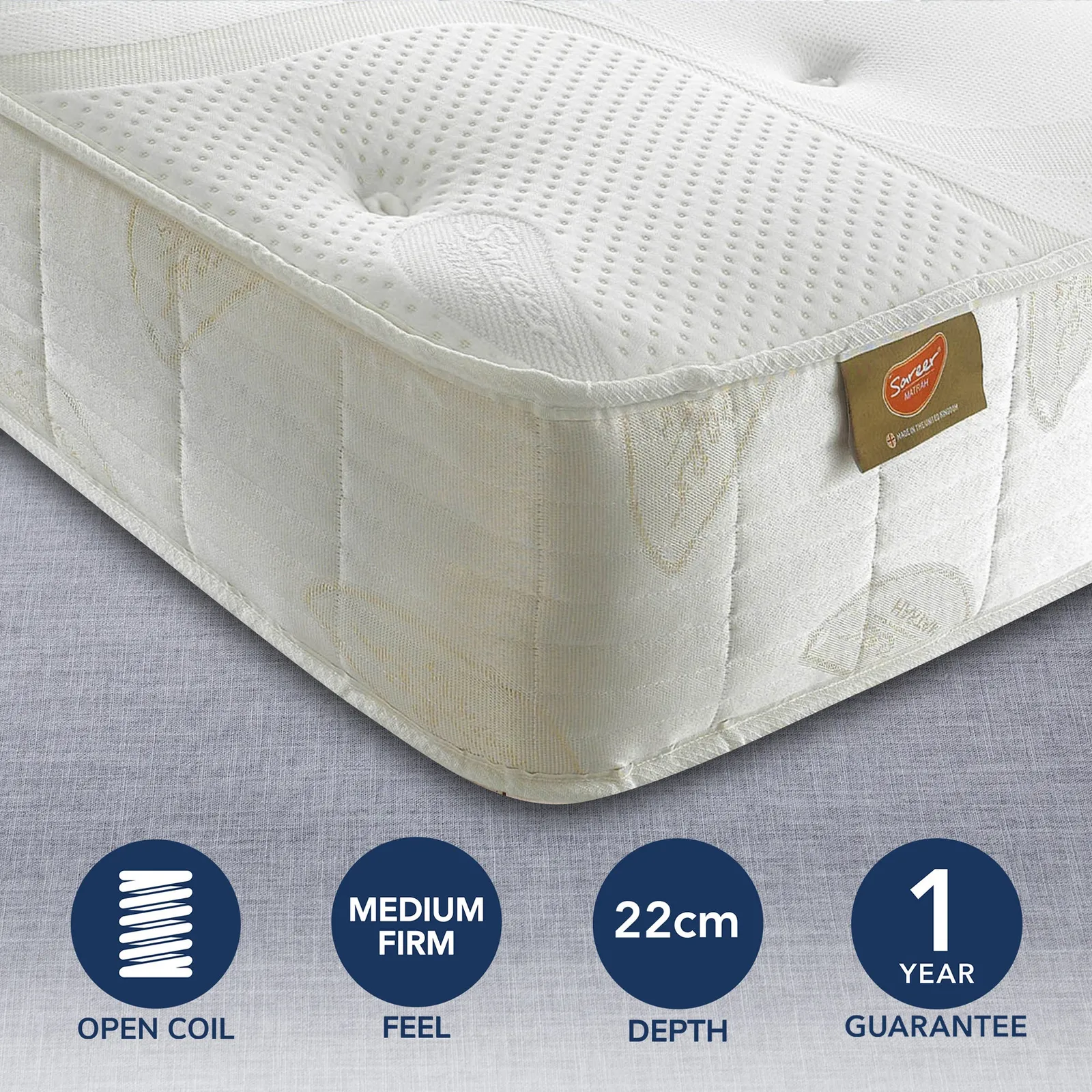 Matrah Reflex Plus Coil Hybrid Mattress 1