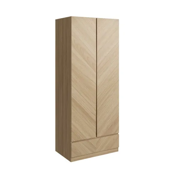 Taranto Double 1 Drawer Wardrobe 6