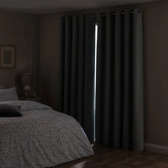 Calista Eyelet Curtains (Blackout Available) 5