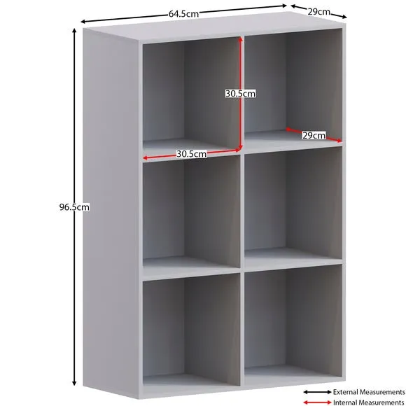 Vida Designs Durham 2x3 Cube Storage Unit 2