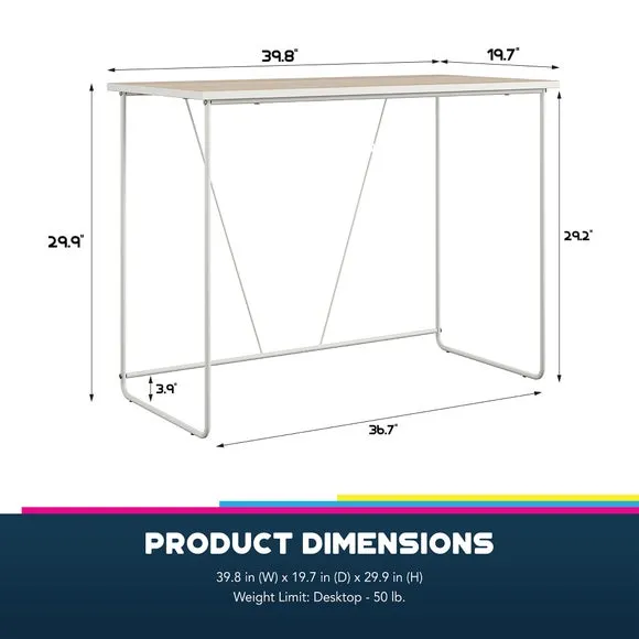 Dante Desk, Natural 6