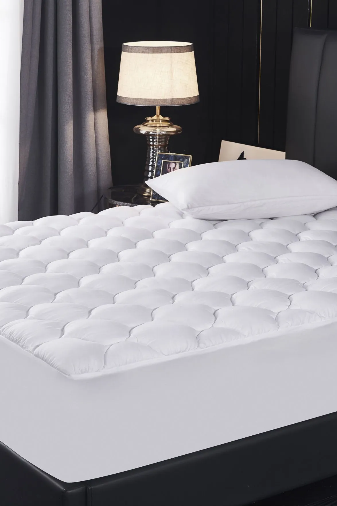 Ezysleep Deep Fill Cloud Like Super Soft Mattress Topper in White