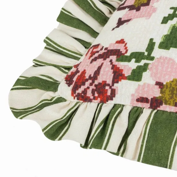 Furn. Feeoni Ruffle Square Cushion 2