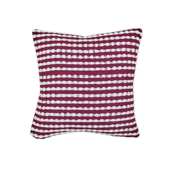 Catherine Lansfield Stab Stitch Square Cushion 2