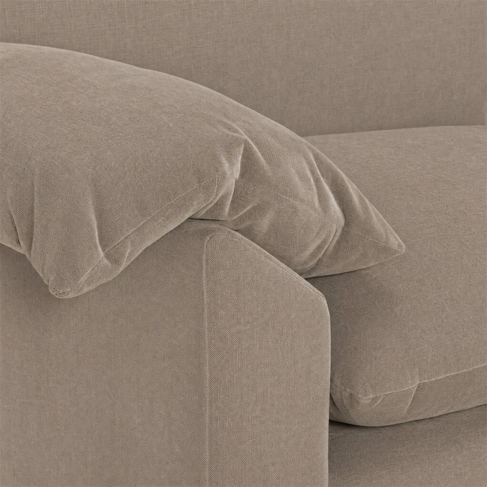 Hoxton Large Sofa, Neutral Fabric | Barker & Stonehouse 5