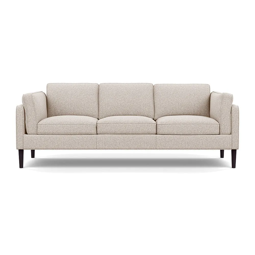 Heal's Sonno 4 Str Sofa Loop Boucle Taupe Black Feet 1