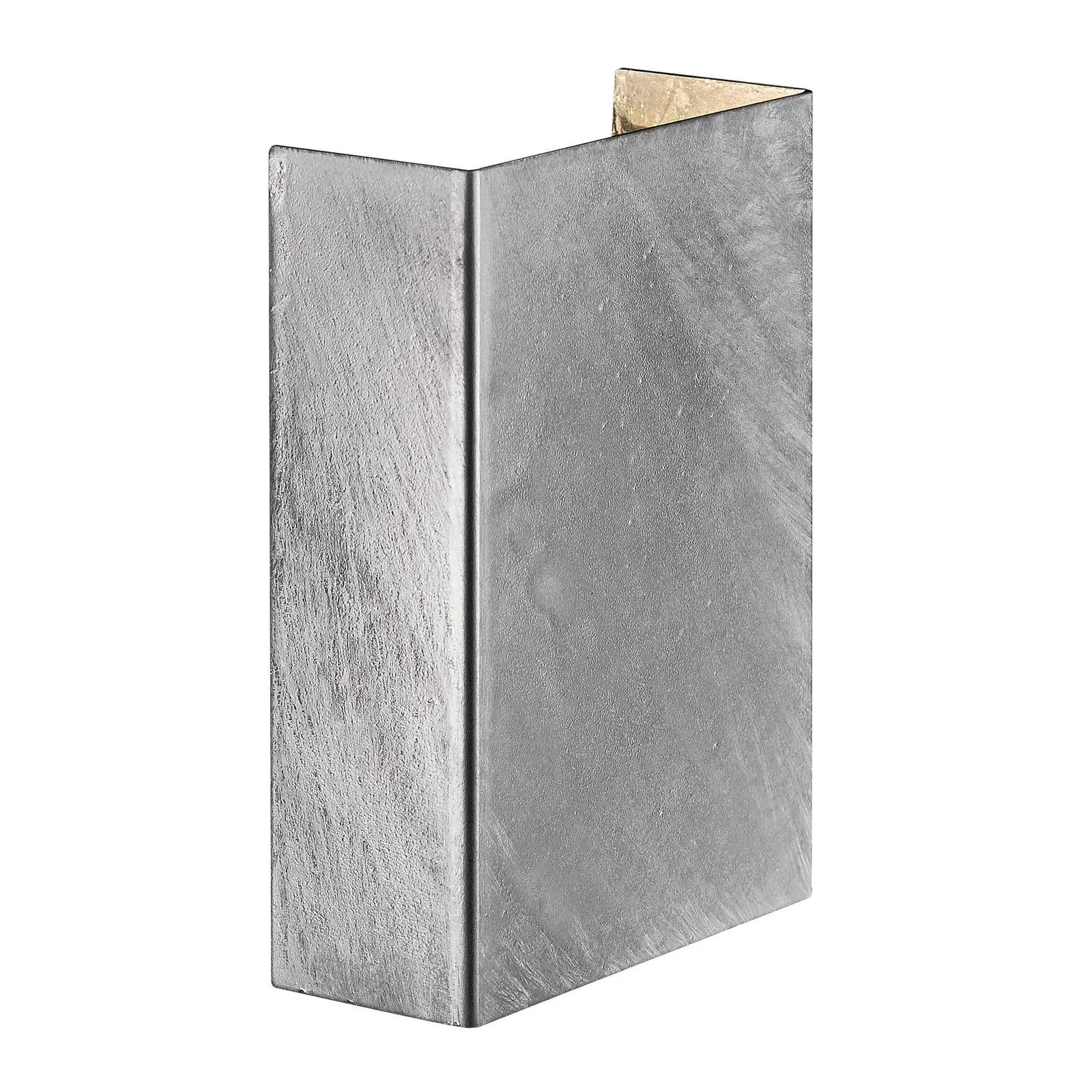Nordlux Modern Outdoor Wall Light Silver Galvanized steel Intergrated LED Coastal/Marine Safe - Mains Powered, IP54