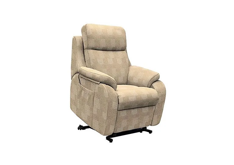 Kingsbury Small Fabric Lift and Rise Chair - Faro Sand
