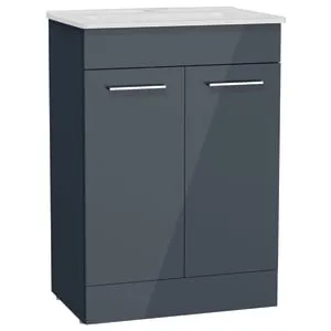 Holkham Anthracite Grey Vanity Unit & Basin - 855 x 590mm