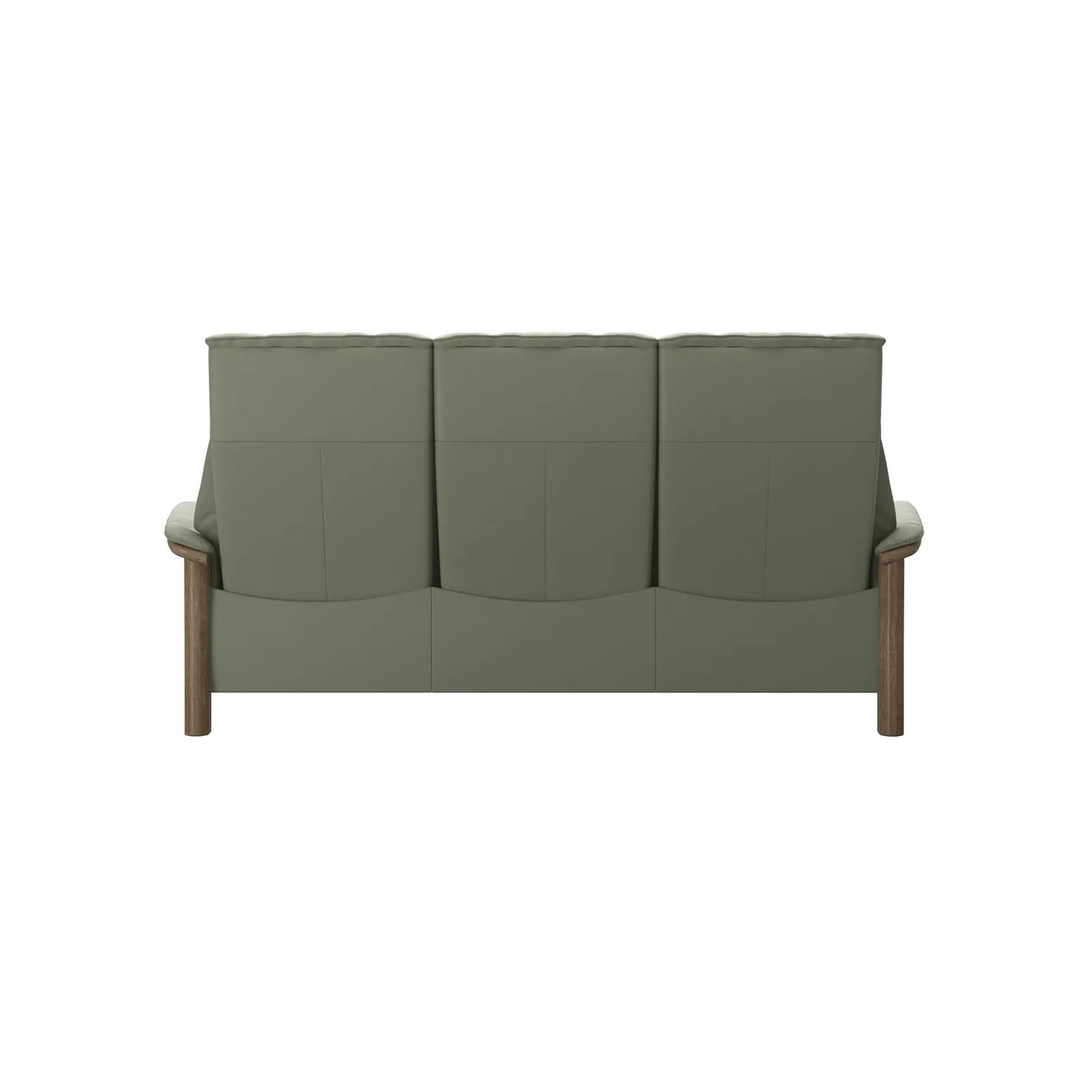 Stressless Windsor 3 Seater Recliner Sofa, Grey Leather | Barker & Stonehouse 4