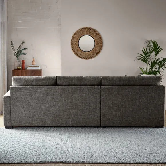 Carson Deep Sit Chunky Multi Weave Corner Sofa 6
