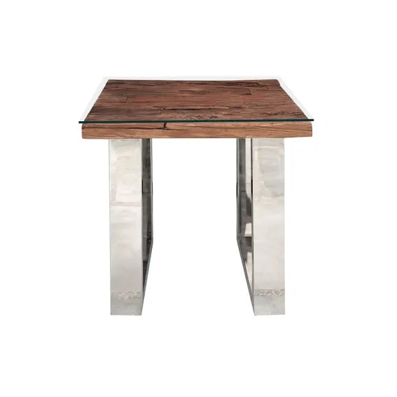Indus Valley Railway Sleeper Side Table 2