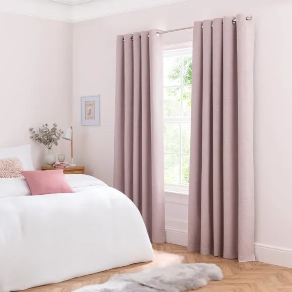 Crayton Blackout Eyelet Curtains 2