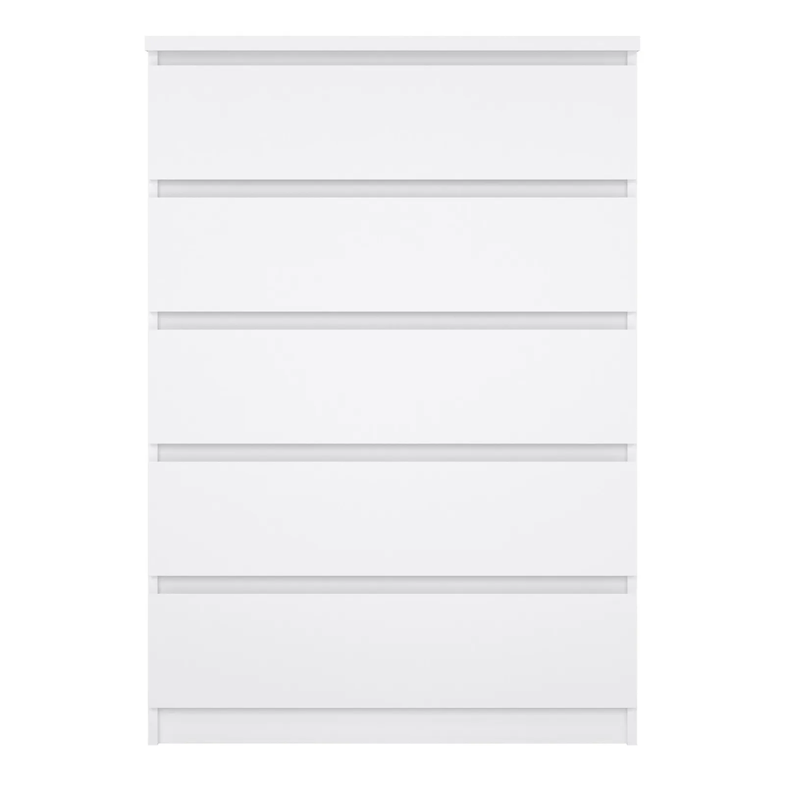 Furniture To Go Naia Chest of 5 Drawers in White 2
