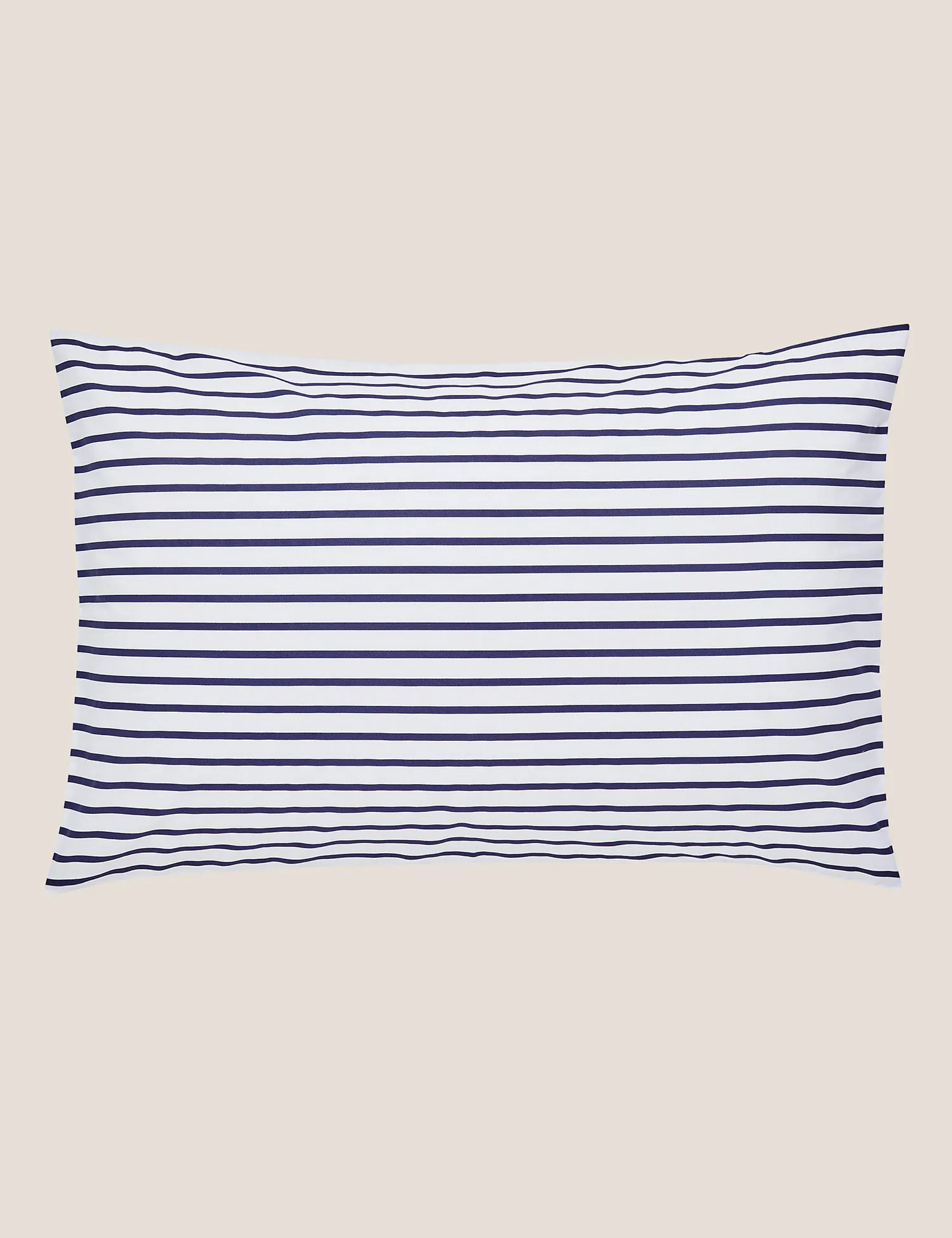 M&S Joules 2 Pack St Ives Floral Stripe Pillowcases