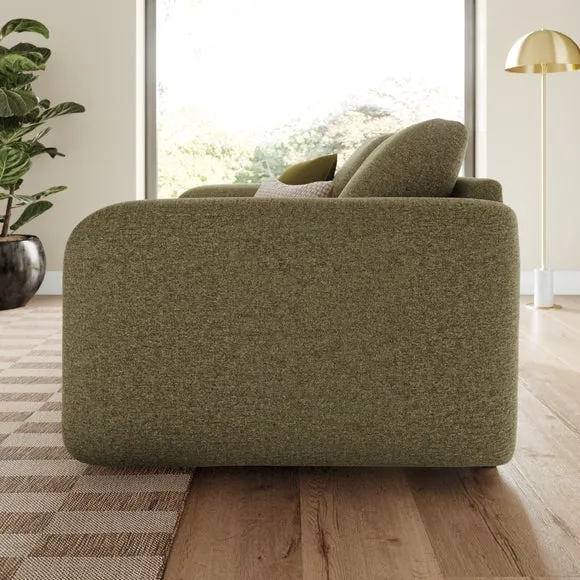Luca Soft Chenille 2 Seater Sofa 2