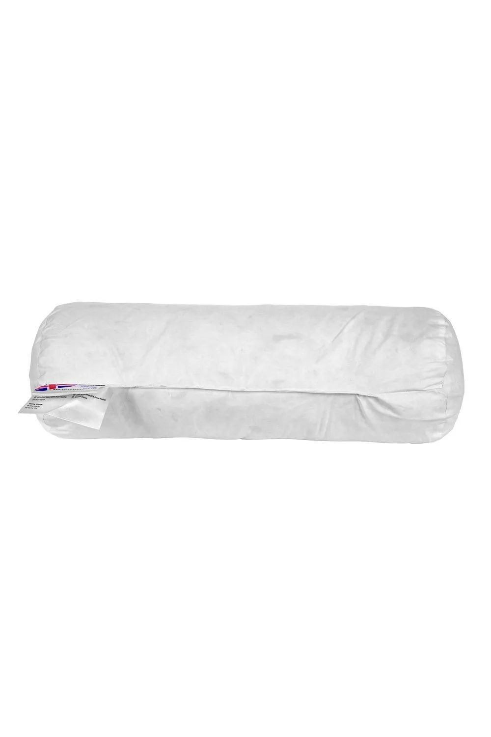 Homescapes Duck Feather Bolster Cushion - Luxury Filler & Inserts for Comfort in White 2