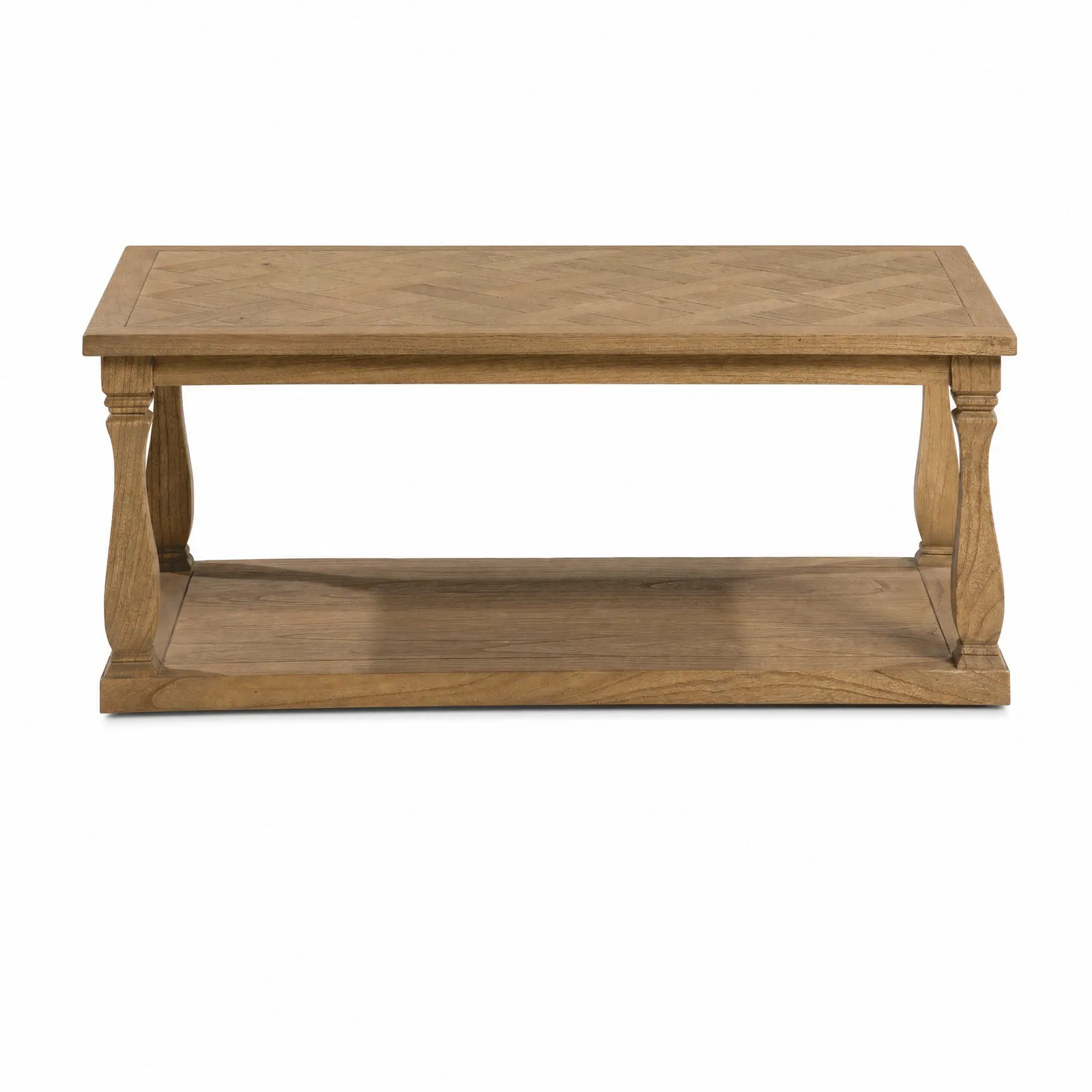 Papillon Rectangular Coffee Table 40X120X70Cm, Brown Oak | Barker & Stonehouse 2