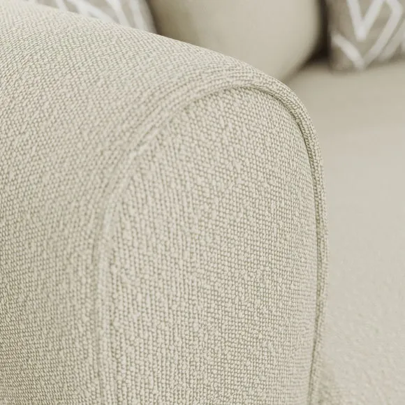 Blake Tonal Boucle Global Geo Combo 3 Seater Sofa 4