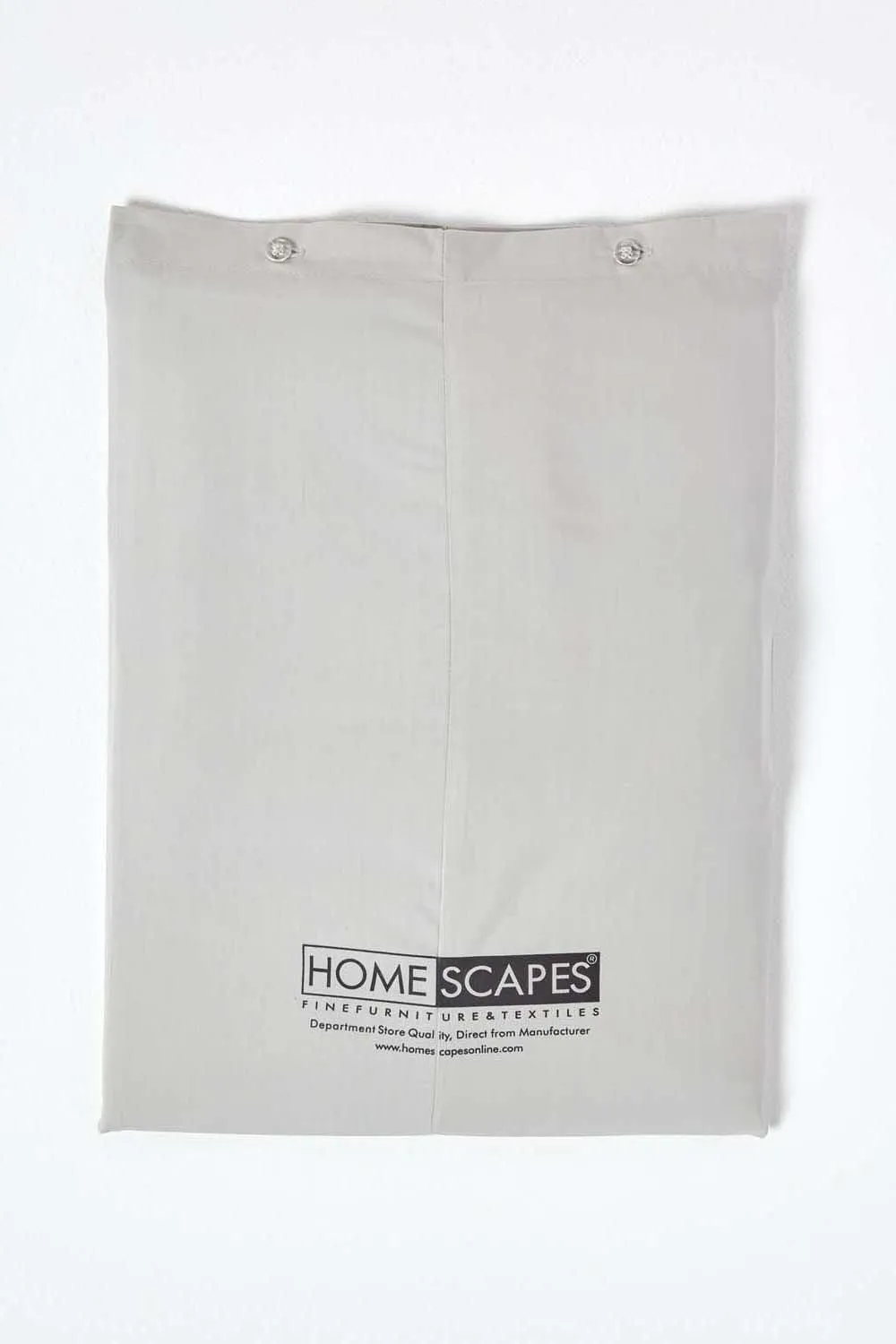 Homescapes Egyptian Cotton Deep Fitted Sheet 18 inch 200 Thread Count in Silver 5
