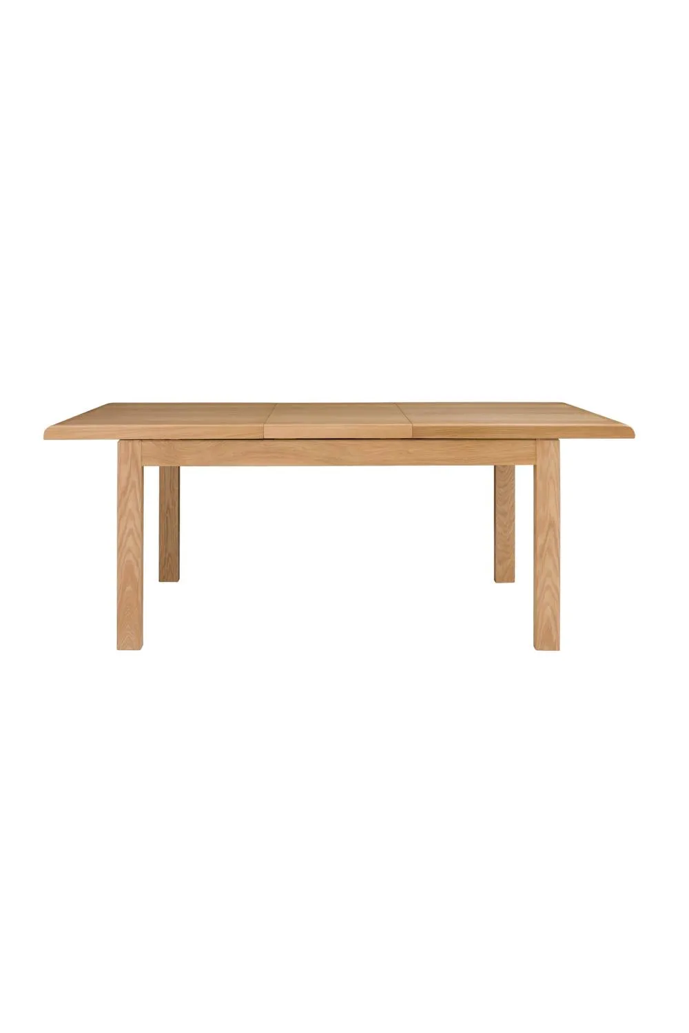 Julian Bowen Curve Rectangular Extending 4-6 Seater Dining Table in Light Oak 5