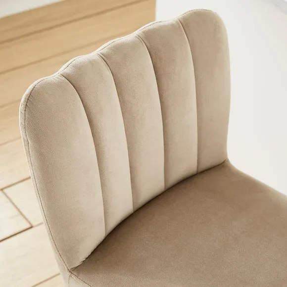 Delilah Bar Stool, Velvet 4