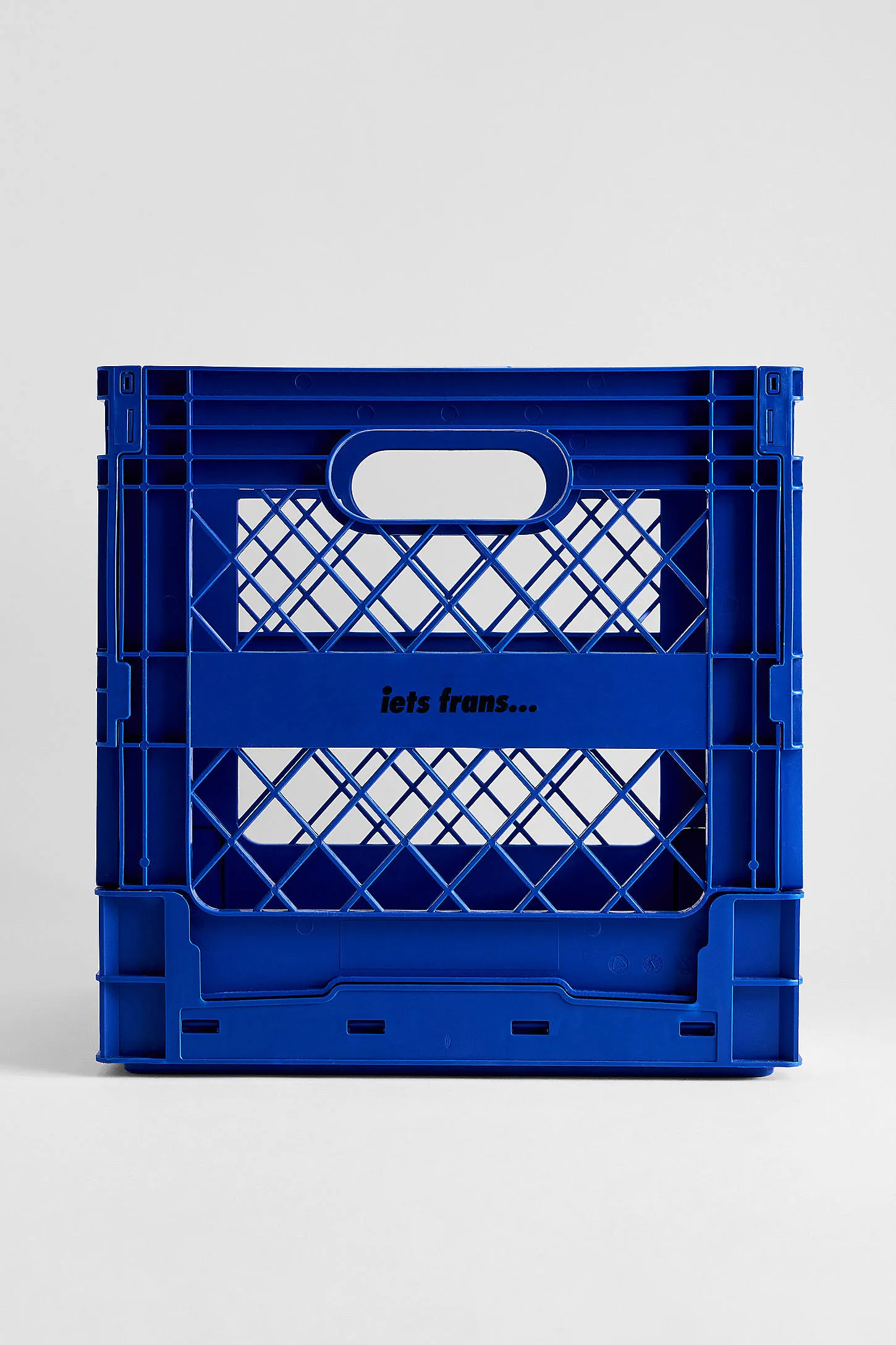 iets frans. Blue Storage Crate - Blue ALL 4