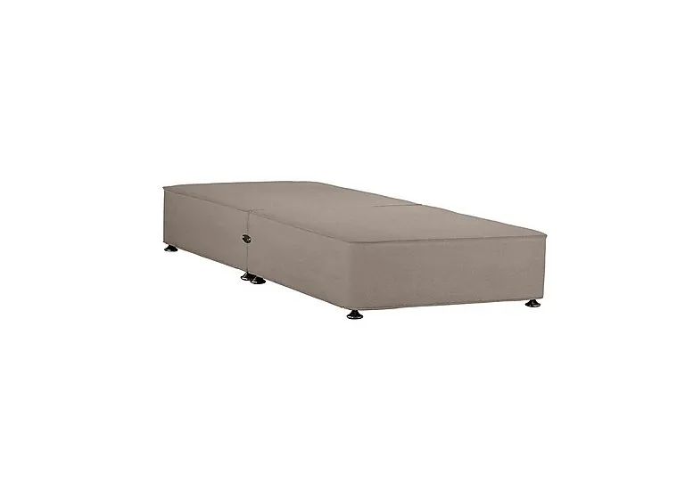 Shallow Divan Base - Single - Joshua Latte