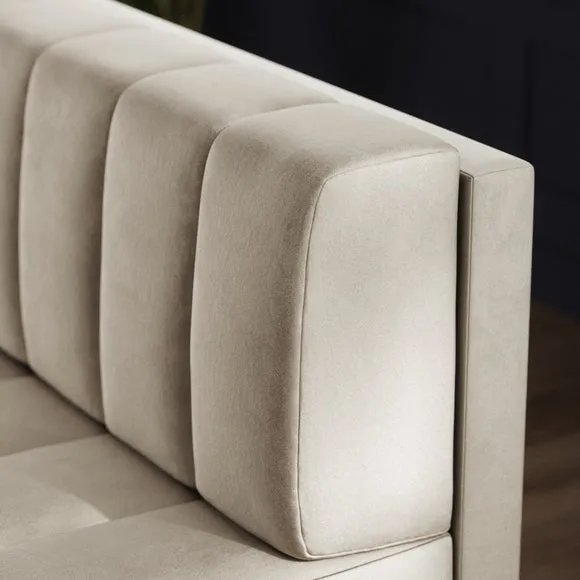 Amali Corner Dining Bench, Vintage Velvet 3