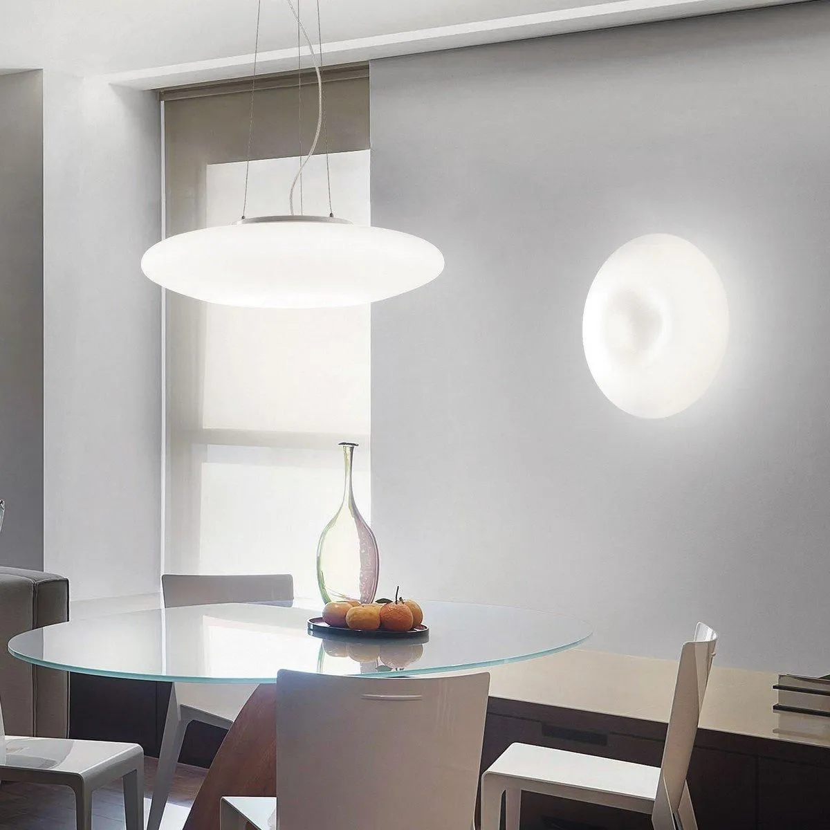Netlighting Glory 5 Light Indoor Large Flush Light White E27 2