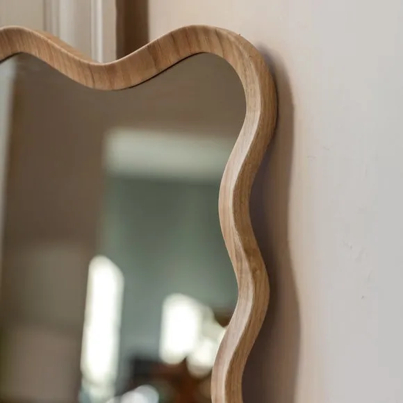 Cedar and Sage Willow Leaner Mirror 2