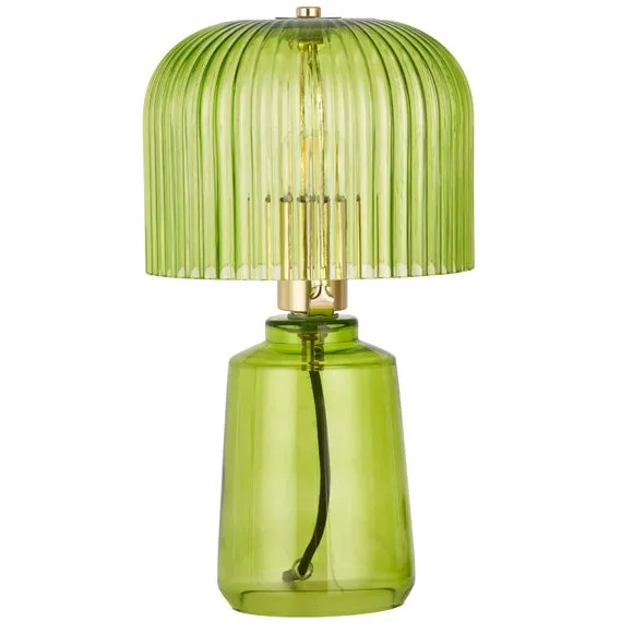 Pacific Lifestyle Zandra Retro Ribbed Table Lamp 5