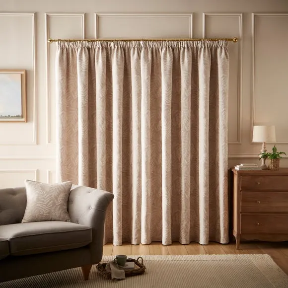 Churchgate Fern Pencil Pleat Curtains 4