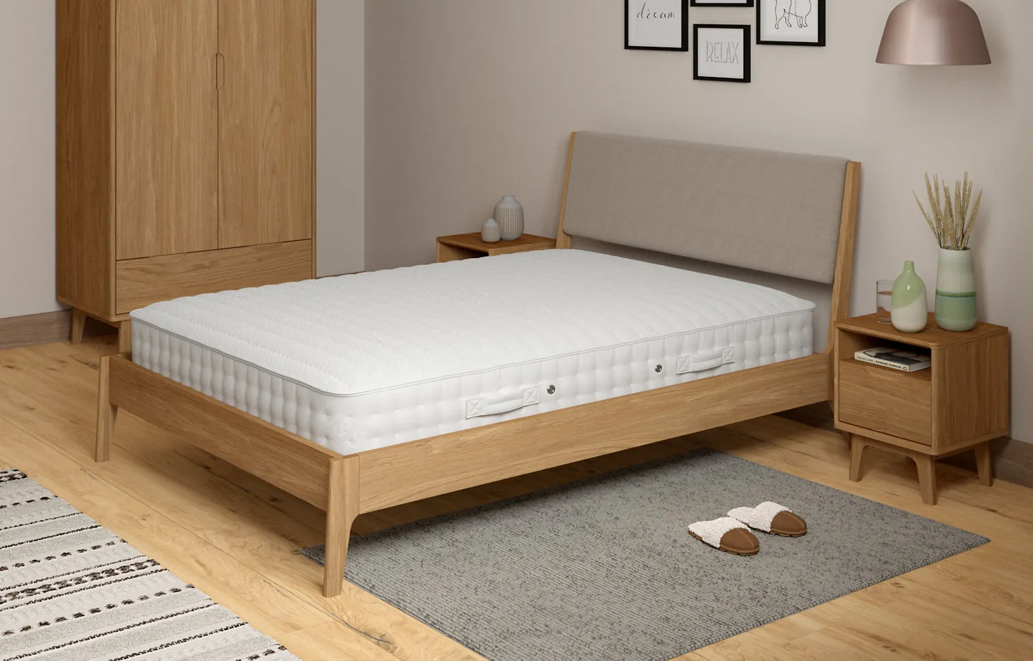 M&S Memory Foam 750 Pocket Sprung Firm Mattress