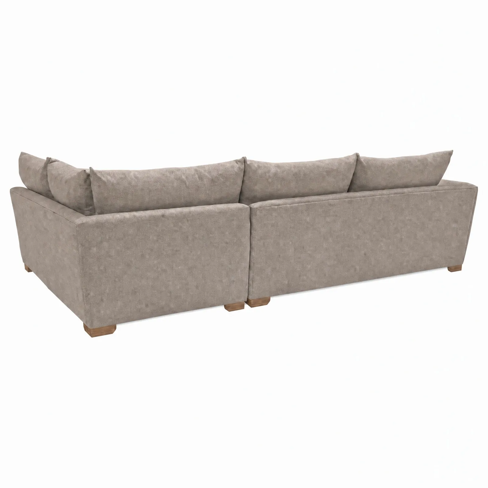 Floyd Combi Unit Left With Foam Sofa, Brown | Barker & Stonehouse 2