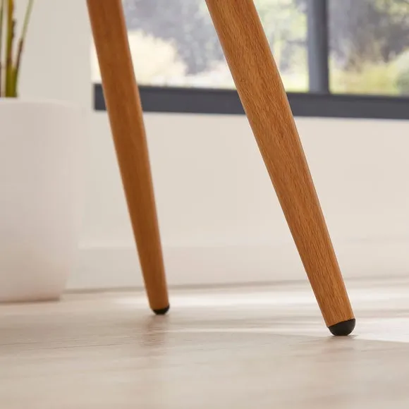 Astrid Dining Chair, Natural Fabric 4
