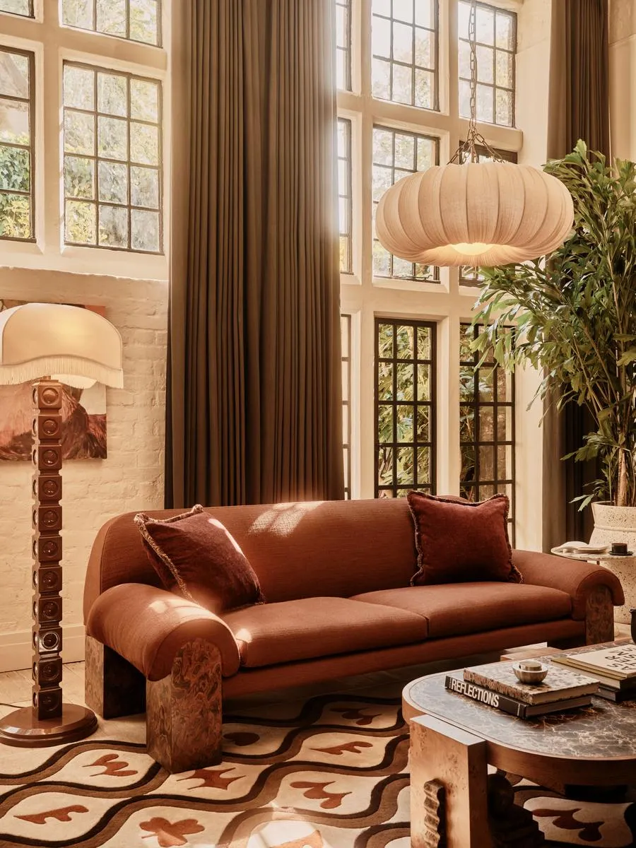 Jenkins Sofa, Wool Linen, Conker