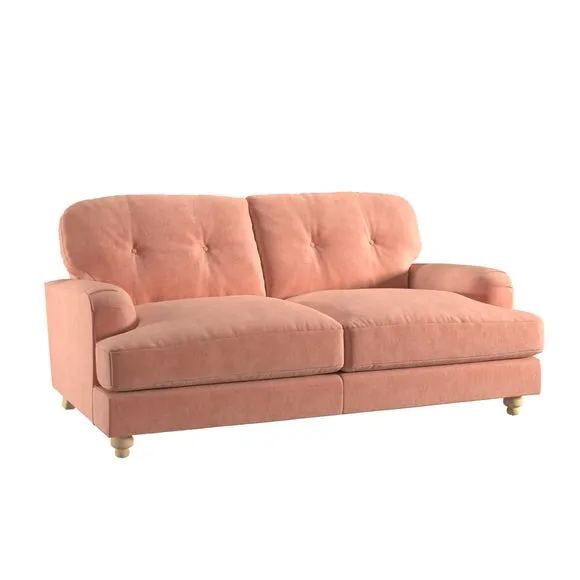 Martha Vintage Velvet 2 Seater Sofa 3