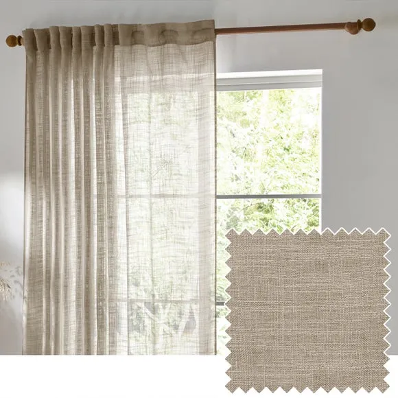 Yard Cirrus Tab Top Voile Panel 4