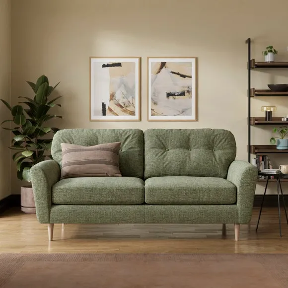 Sven Soft Texture Chenille 3 Seater Sofa 1