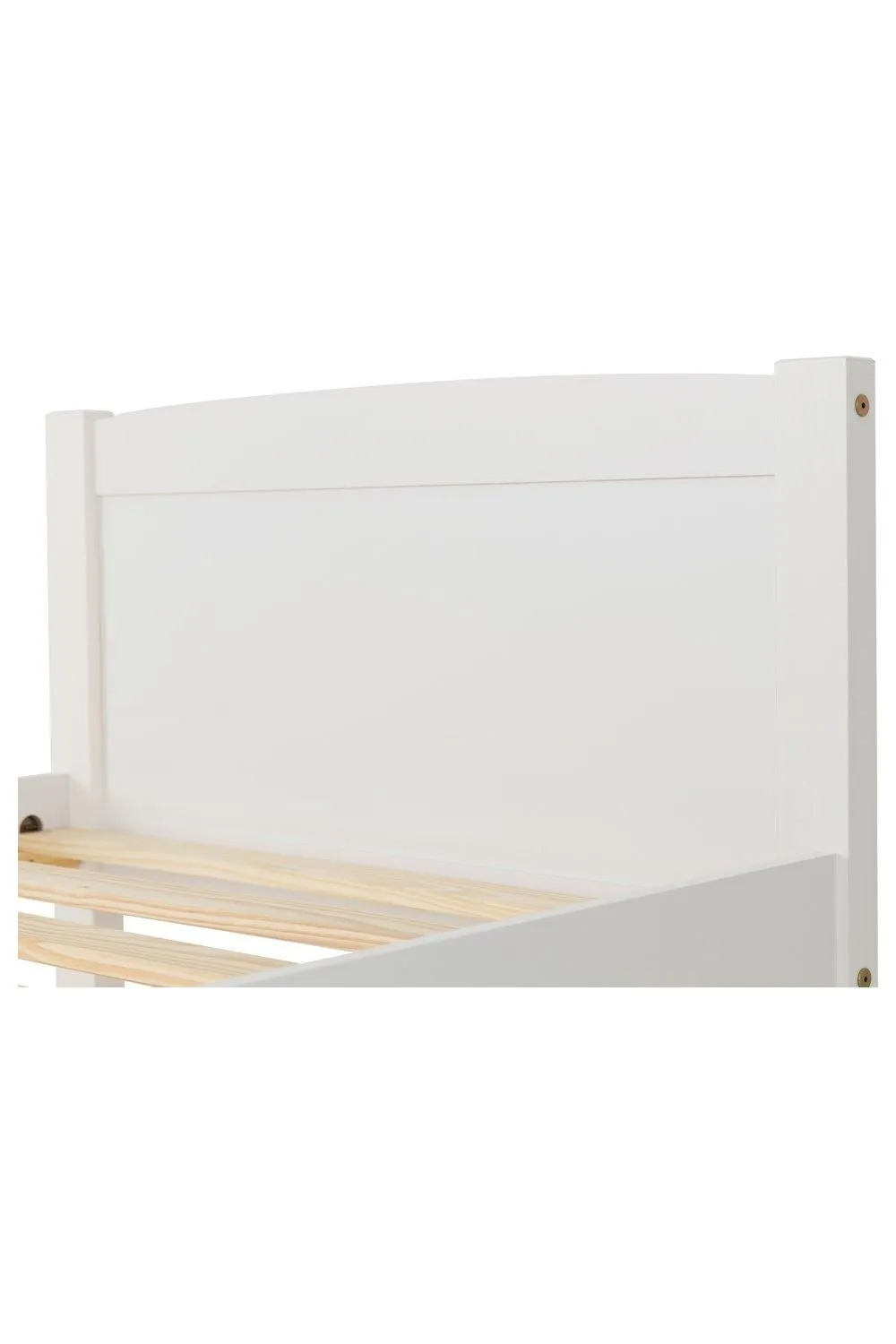 Seconique Amber 3' Single Bed in White 5