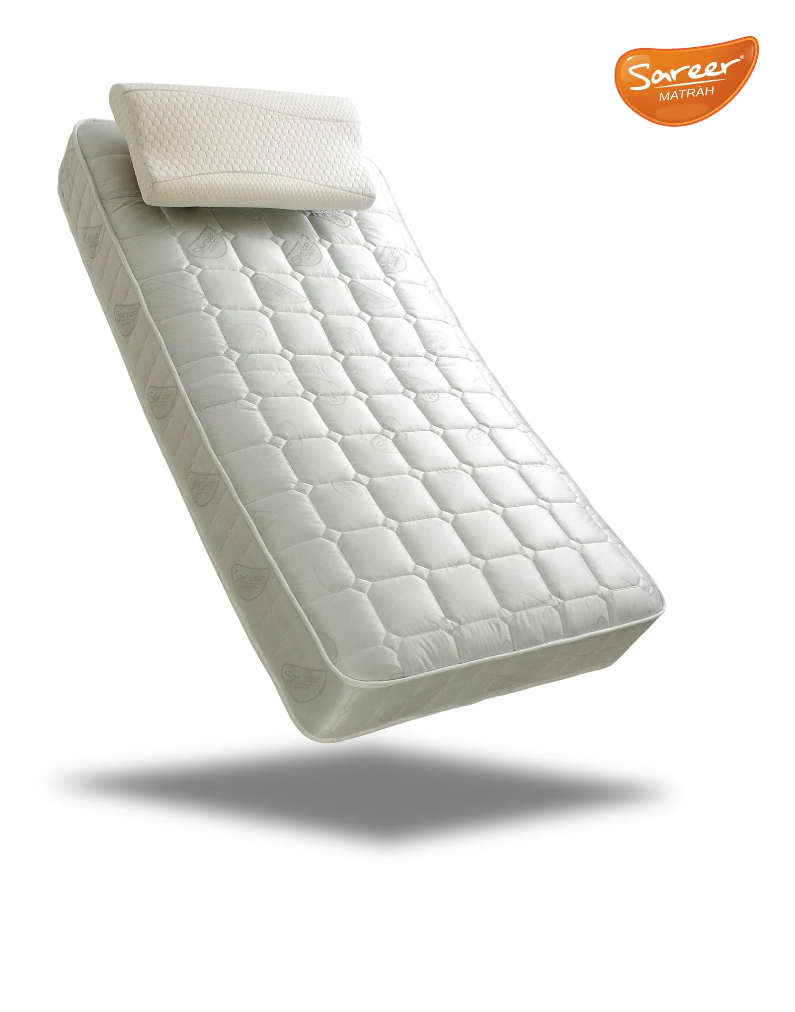 Sareer Furniture Limited Orthopaedic Coil Spring Mattress in White 2