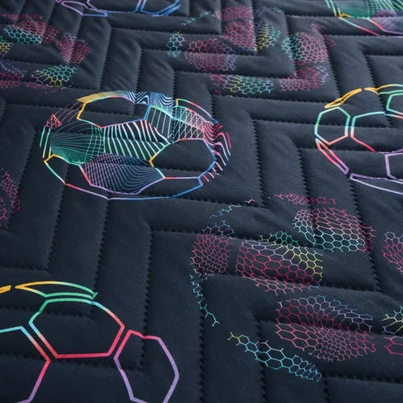 Bright Football Pinsonic Bedspread 4
