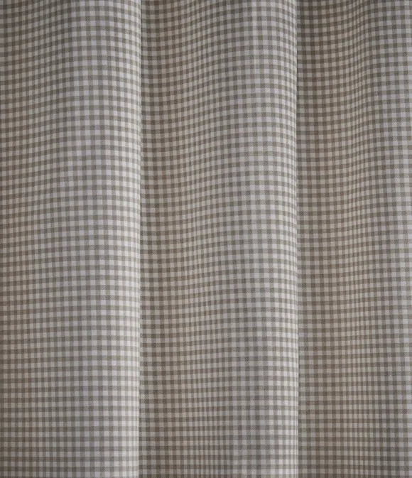 Sydney Gingham Polycotton Blackout Eyelet Curtains 3