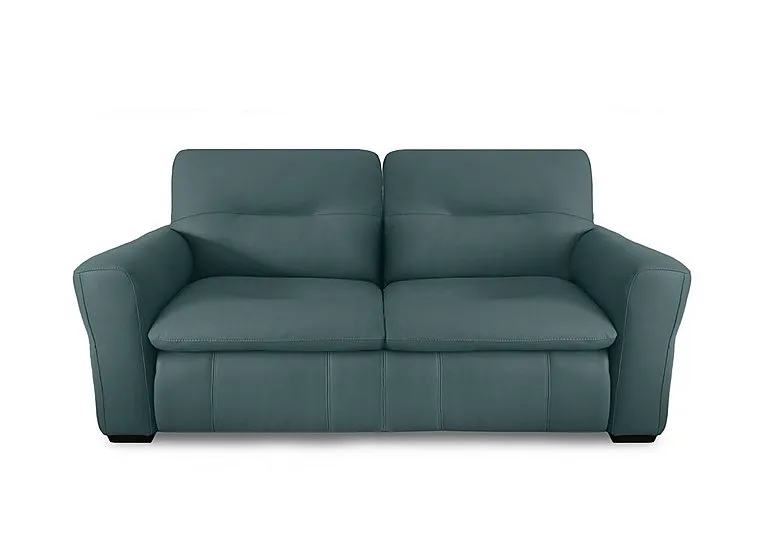 Restore 3 Seater Leather Sofa - Lake Green - Sofas and Armchairs - In Time for Christmas