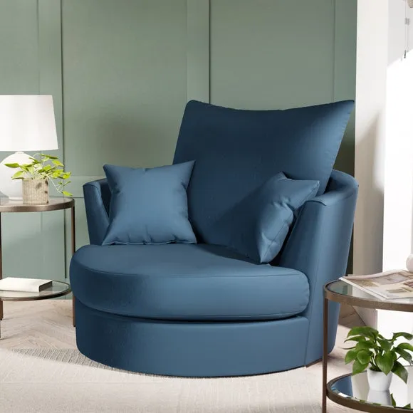Blake Swivel Chair, Opulent Velvet 2