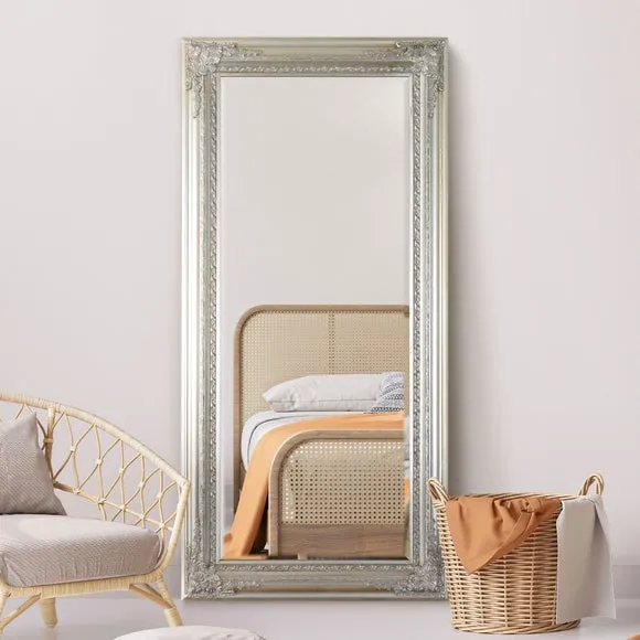 Caspian Vintage Elegant Rectangle Full Length Wall Mirror 1