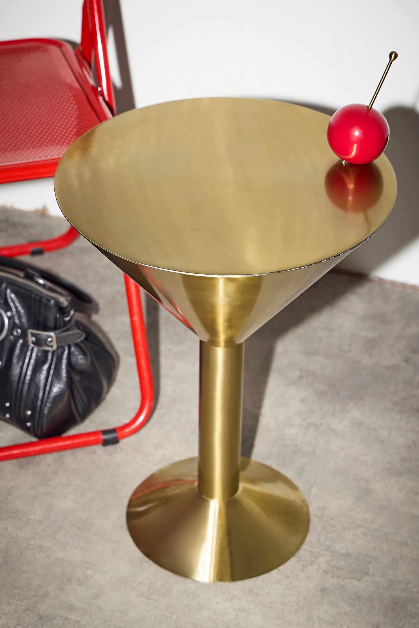 Martini Side Table - Gold 2