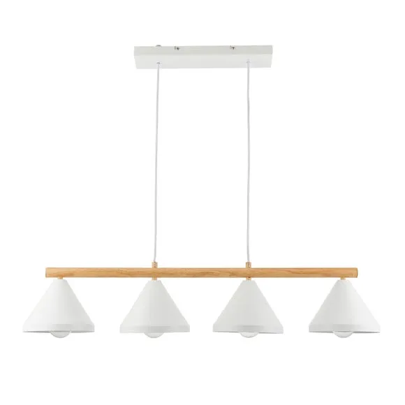 Gino Scandi 4 Light Adjustable Diner Ceiling Light 6